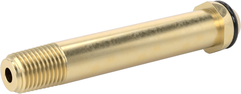 Sıkıştırılmış Gaz için Hortum Bağlantı Elemanı, Pirinç Nipel, Elle Sıkma, CGA 510, 580 ve 590