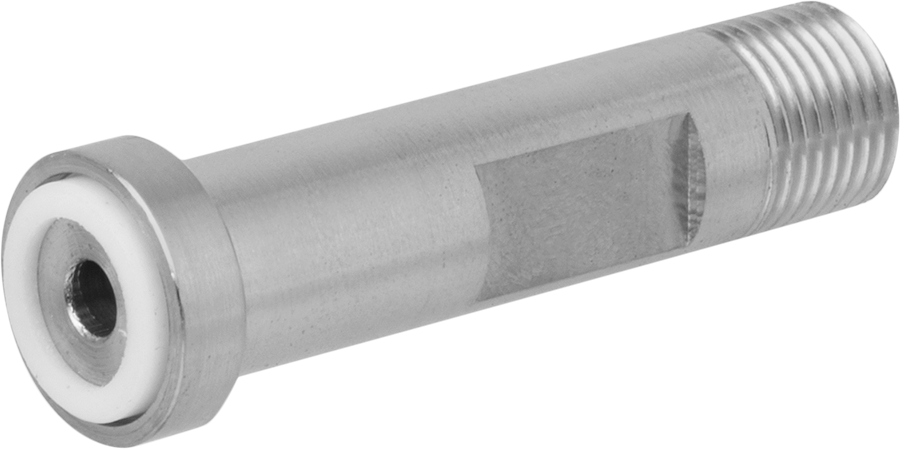 Sıkıştırılmış Gaz için Hortum Bağlantı Elemanı, Pirinç Nipel, Anahtar Sıkma, CGA 170, 1/8 NPT Erkek