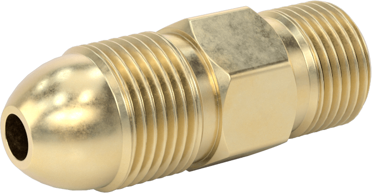 Sıkıştırılmış Gaz için Yüksek Basınçlı Dişli Bağlantı Elemanı, Adaptör, CGA-510 Erkek Tank x CGA-300 Erkek Regülatör