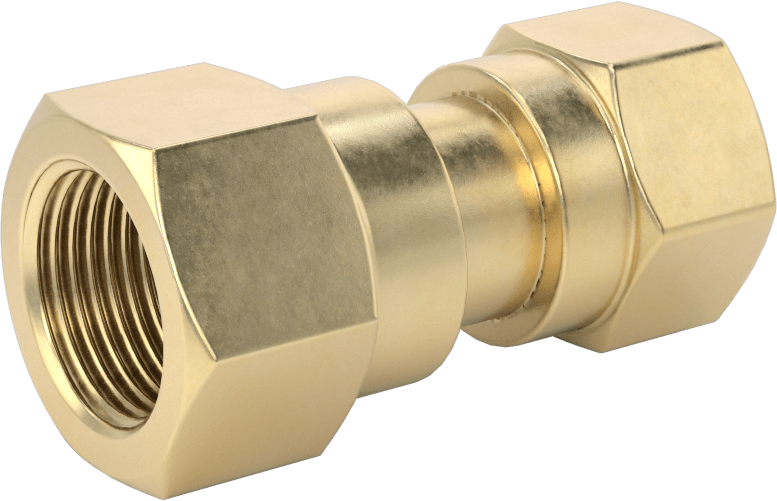 Sıkıştırılmış Gaz için Yüksek Basınçlı Dişli Bağlantı Elemanı, Adaptör, CGA-320 Dişi Tank x CGA-580 Dişi Regülatör