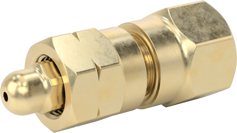 Sıkıştırılmış Gaz için Yüksek Basınçlı Dişli Bağlantı Elemanı, Adaptör, CGA-350 Dişi Tank x CGA-580 Dişi Regülatör