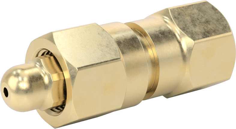 Sıkıştırılmış Gaz için Yüksek Basınçlı Dişli Bağlantı Elemanı, Adaptör, CGA-410 Dişi Tank x CGA-510 Dişi Regülatör