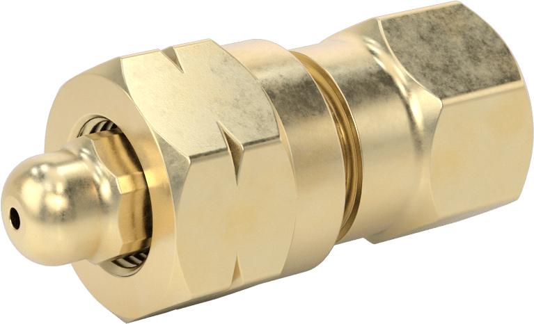 Sıkıştırılmış Gaz için Yüksek Basınçlı Dişli Bağlantı Elemanı, Adaptör, CGA-555 Dişi Tank x CGA-580 Dişi Regülatör