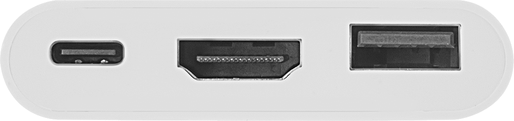 USB Standart 3.2 Gen 1 Hub, Dişi USB A ile Erkek USB C, USB C ve HDMI Bağlantısı
