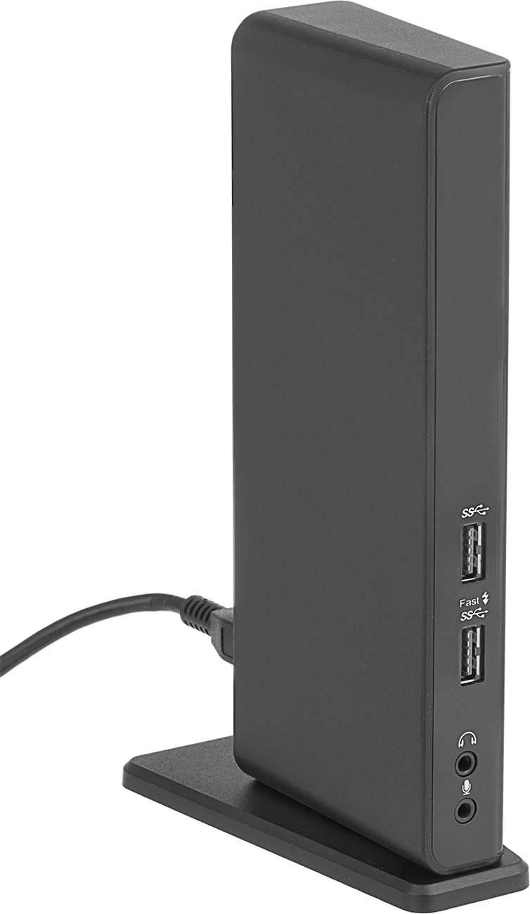 USB Standart 3.2 Gen 1 Hub, Dişi USB A ile Erkek USB A, DVI, HDMI, RJ45 ve Ses Bağlantısı