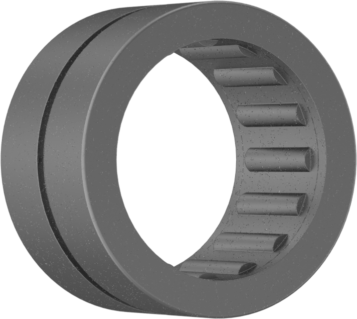 Hassas İğneli Makaralı Rulman, Açık, 1-1/4" Mil Çapı için