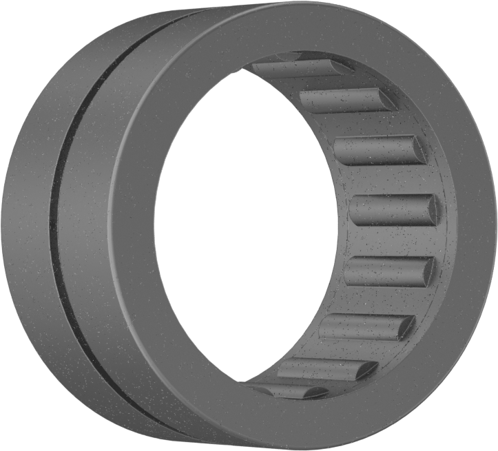 Hassas İğneli Makaralı Rulman, Açık, 1-3/8" Mil Çapı için