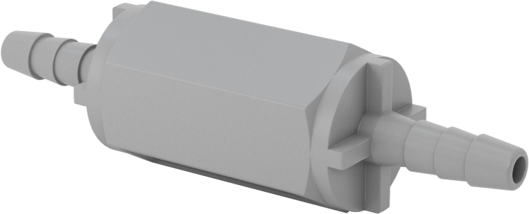 PVC Çek Valf, 1/4“ Giriş Borusu İç Çapı x 1/4” Çıkış Borusu İç Çapı