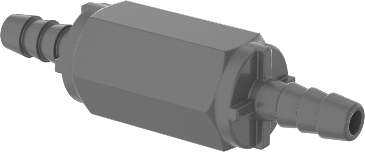 PVC Çek Valf, 5/16“ Giriş Borusu İç Çapı x 5/16” Çıkış Borusu İç Çapı