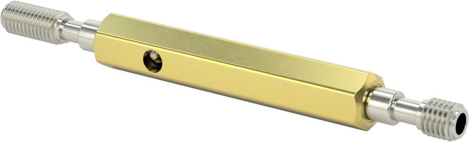 Saplı Go/No-Go Sol Dişli Tıpa Ölçer, M10 x 1.25 mm, Doğruluk Sertifikalı