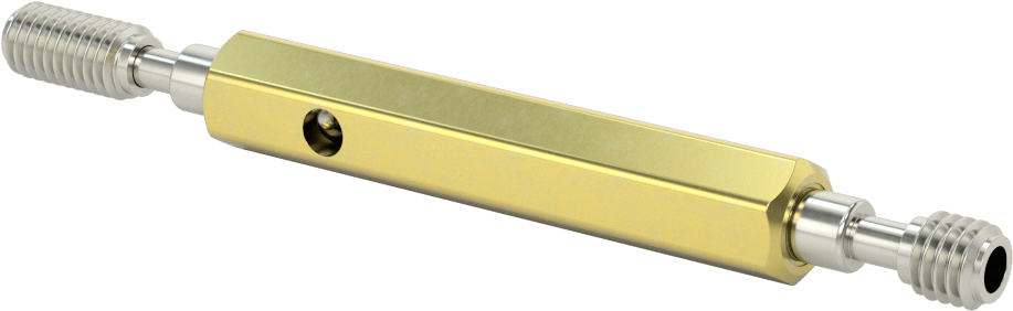 Saplı Go/No-Go Sol Dişli Tıpa Ölçer, M10 x 1.5 mm, Kalibrasyon Sertifikalı