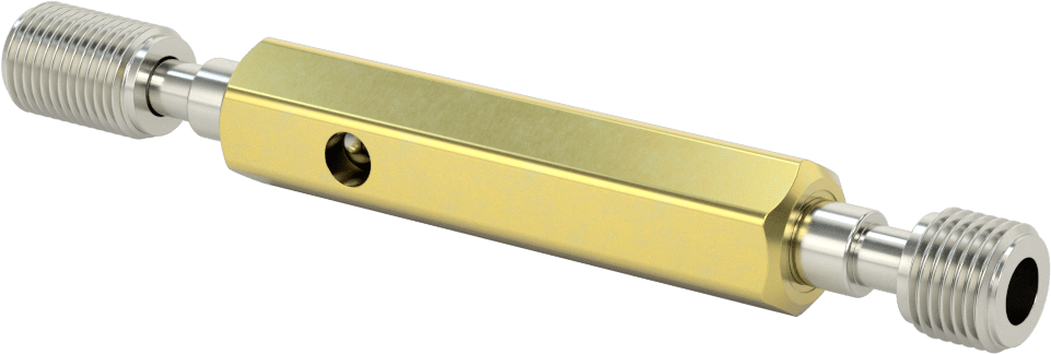 Saplı Go/No-Go Sol Dişli Tıpa Ölçer, M16 x 1.5 mm, Kalibrasyon Sertifikalı