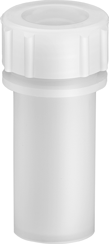 HDPE Plastik Şişe, 0,34 FL. oz. Kapasite, 13/16" Çap