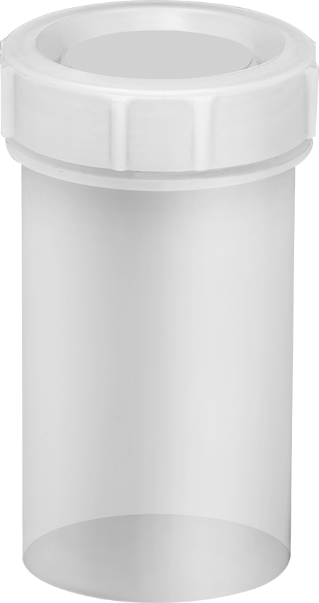 HDPE Plastik Kavanoz, 6 FL oz/175 ml Kapasite, 2-1/8" Çap