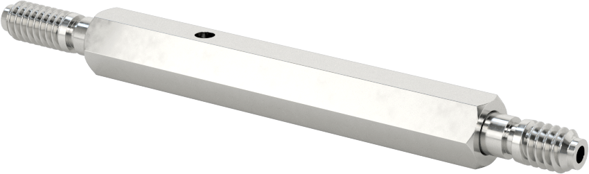 Go/No Go Helisel Ek Parçalı Dişli Tıkaç Ölçer, Kulp ve Doğruluk Sertifikası ile, 1/4"-20 Diş Boyutu