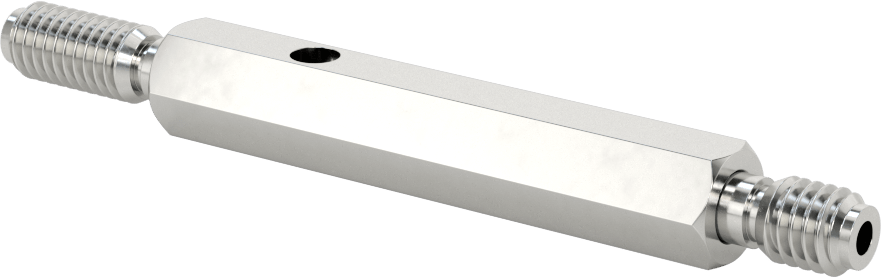 Go/No Go Helisel Ek Parçalı Dişli Tıkaç Ölçer, Kulp ve Doğruluk Sertifikası ile, 3/8"-16 Diş Boyutu