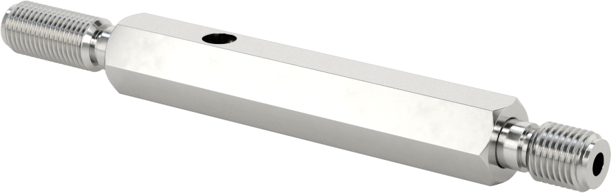 Go/No Go Helisel Ek Parçalı Dişli Tıkaç Ölçer, Kulp ve Kalibrasyon Sertifikası, 3/8"-24 Diş Boyutu