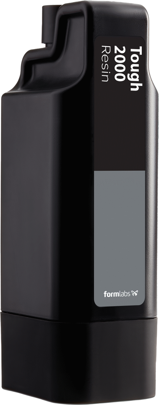 Darbeye Dayanıklı 3D Yazıcı Reçinesi, 0.75 ft.-lbs./in., Gri, 1000G Kartuş, Formlabs