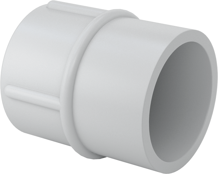 Sert PVC Kanal, 1 Anma Ölçüsü Dişi x 1 NPT Dişi Konektör