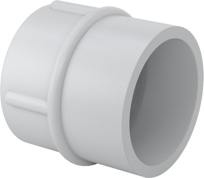 Sert PVC Kanal, 1-1/4 Anma Ölçüsü Dişi x 1-1/4 NPT Dişi Konektör