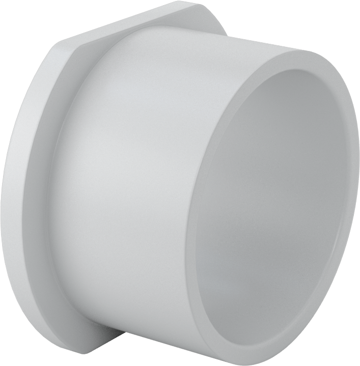 Sert PVC Boru için 3 Boru-Knockout Erkek Adaptör