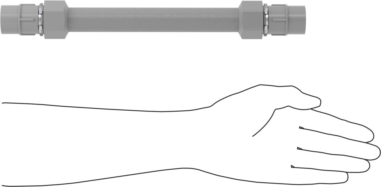 Sert PVC Kanal, 3/4 Kanal x NPT Erkek, Çok Açılı Dirsek Konektörü