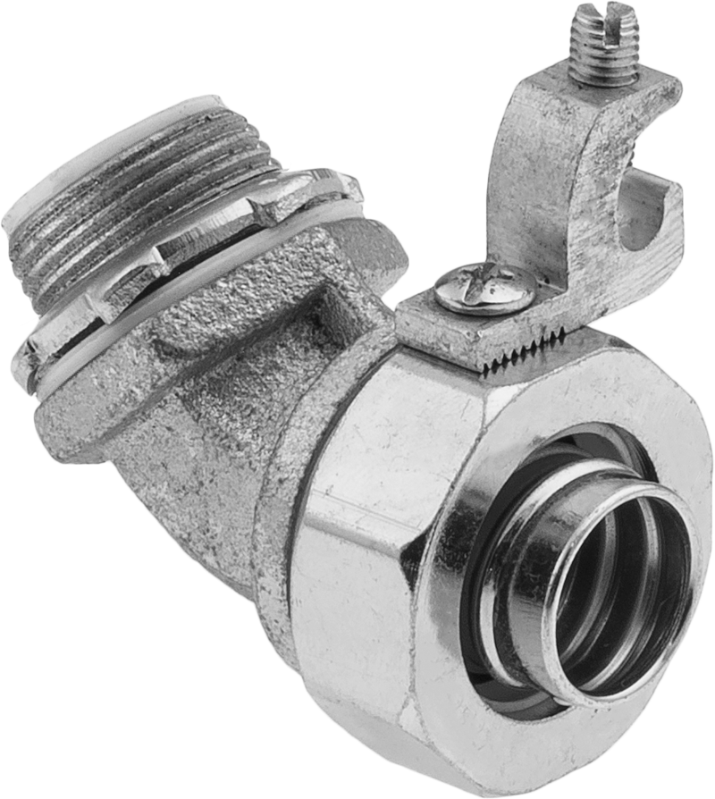 Twist-In × Threaded with Grounding Lug