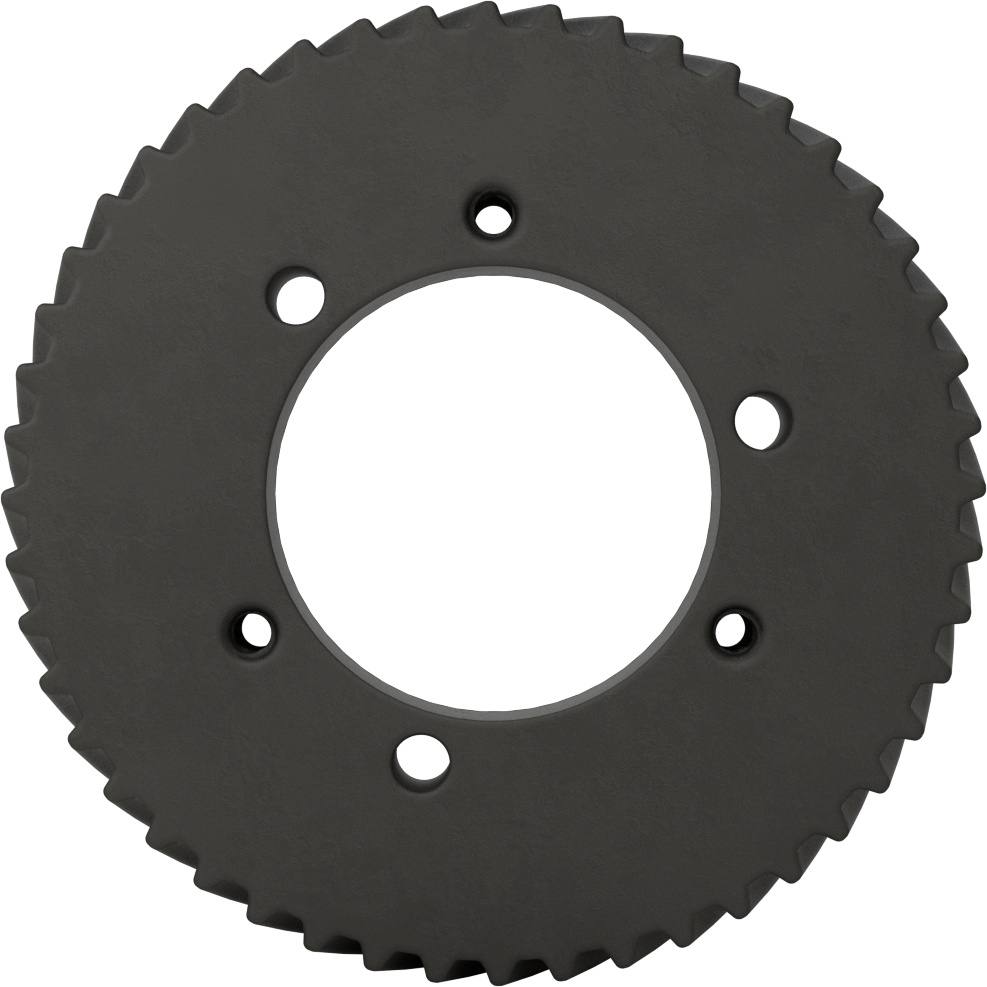 Yüksek Mukavemetli Ultra Sessiz Triger Kayışı Kasnağı, 32 mm Maksimum Kayış Genişliği için, Burç Montajı, 120.91mm OD