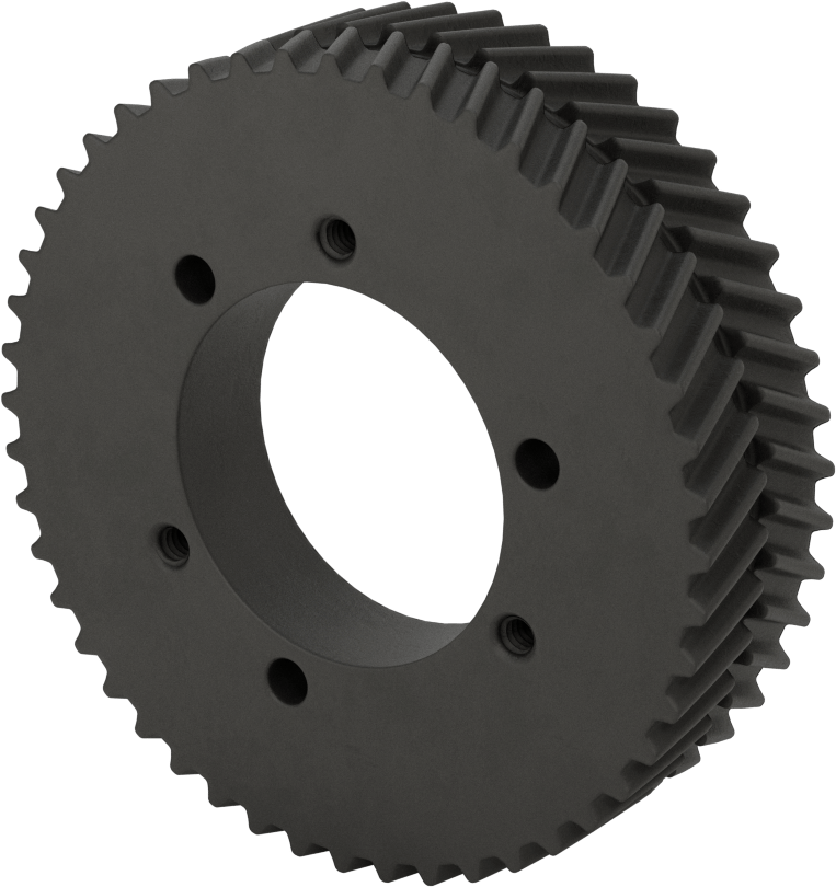 Yüksek Mukavemetli Ultra Sessiz Triger Kayışı Kasnağı, 32 mm Maksimum Kayış Genişliği için, Burç Montajı, 120.91mm OD