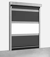Otomatik Vinil Sarmalı Kapılar