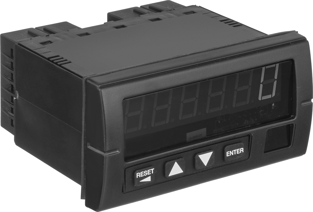 Anahtar Kontak/Elektrikle Çalışan Sayaç, Çıkış Rölesi ve 12V DC Güç Kaynağı ile