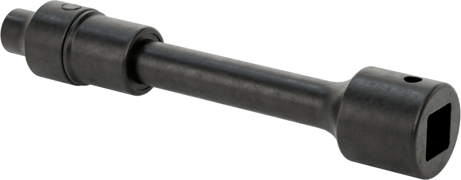 Uzatılmış 6 Noktalı Esnek Soket, 1/2" Kare Tahrik, 3/8" Tahrik Boyutu, 5-9/16" Toplam Uzunluk
