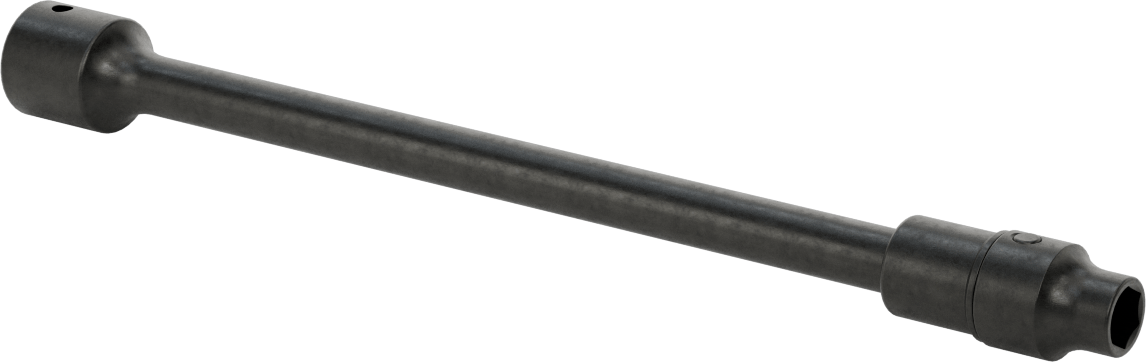 Uzatılmış 6 Noktalı Esnek Soket, 1/2" Kare Tahrik, 7/16" Tahrik Boyutu, 10-9/16" Toplam Uzunluk