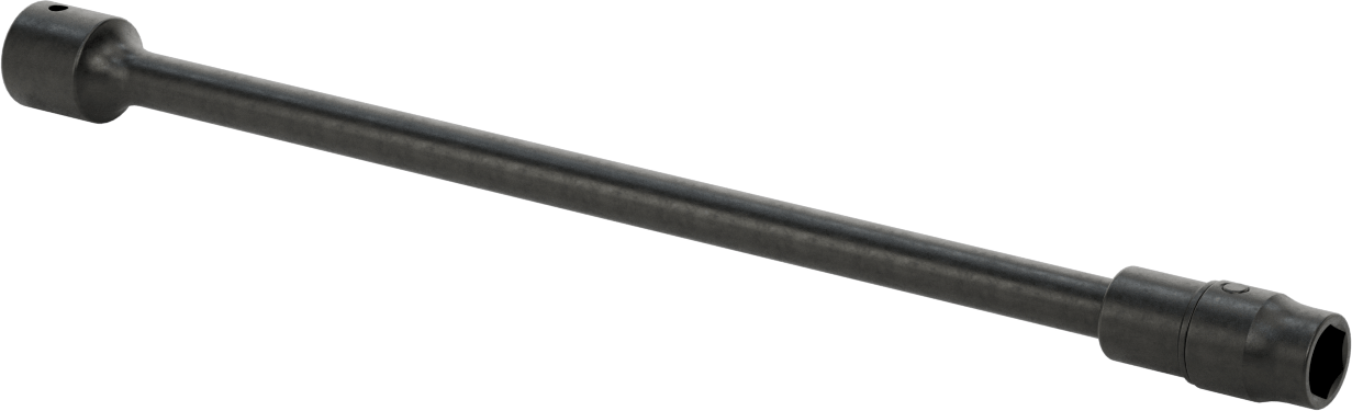 Uzatılmış 6 Noktalı Esnek Soket, 1/2" Kare Tahrik, 9/16" Tahrik Boyutu, 13-1/2" Toplam Uzunluk