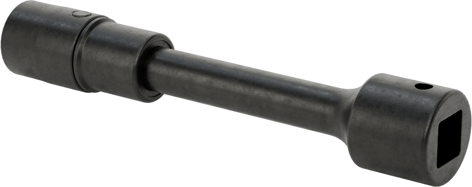 Uzatılmış 6 Noktalı Esnek Soket, 1/2" Kare Tahrik, 5/8" Tahrik Boyutu, 5-9/16" Toplam Uzunluk
