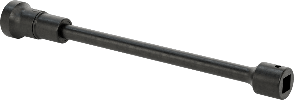 Uzatılmış 6 Noktalı Esnek Soket, 1/2" Kare Tahrik, 15/16 inç Tahrik Boyutu, 10-13/16" Toplam Uzunluk