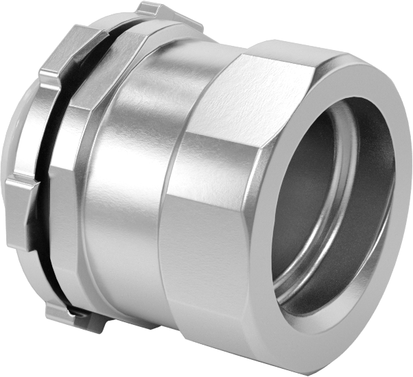 Esnek Metal Kanal için Adaptör, Çelik, 1/2 Kılavuz Dişi x 1/2 NPSM Erkek