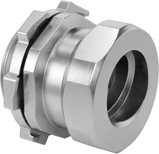 Esnek Metal Kanal için Adaptör, Çelik, Düz, 3/8 Boyut Vidalı Dişi x 1/2 NPSM Erkek