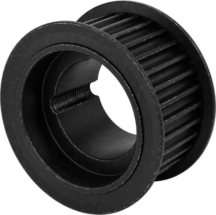 Poly Chain Zaman Kayışı Kasnağı, 36 mm Maksimum Kayış Genişliği, Ultra Yüksek Mukavemetli, 89.99 mm OD
