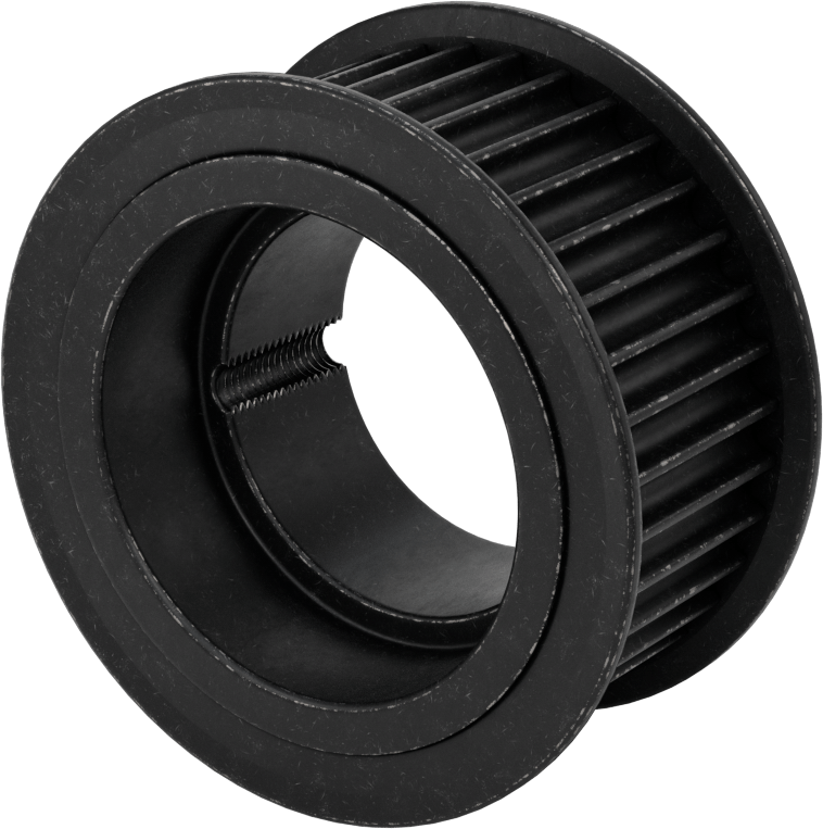 Poly Chain Zaman Kayışı Kasnağı, 36 mm Maksimum Kayış Genişliği, Ultra Yüksek Mukavemetli, 100.03 mm OD