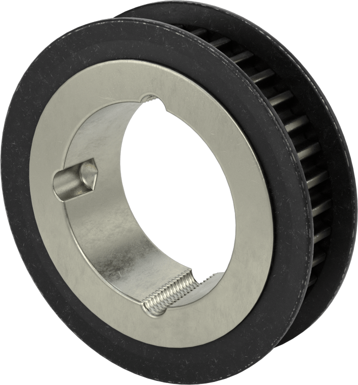 Poly Chain Zaman Kayışı Kasnağı, 12 mm Maksimum Kayış Genişliği için, Ultra Yüksek Mukavemetli, 101.6mm OD