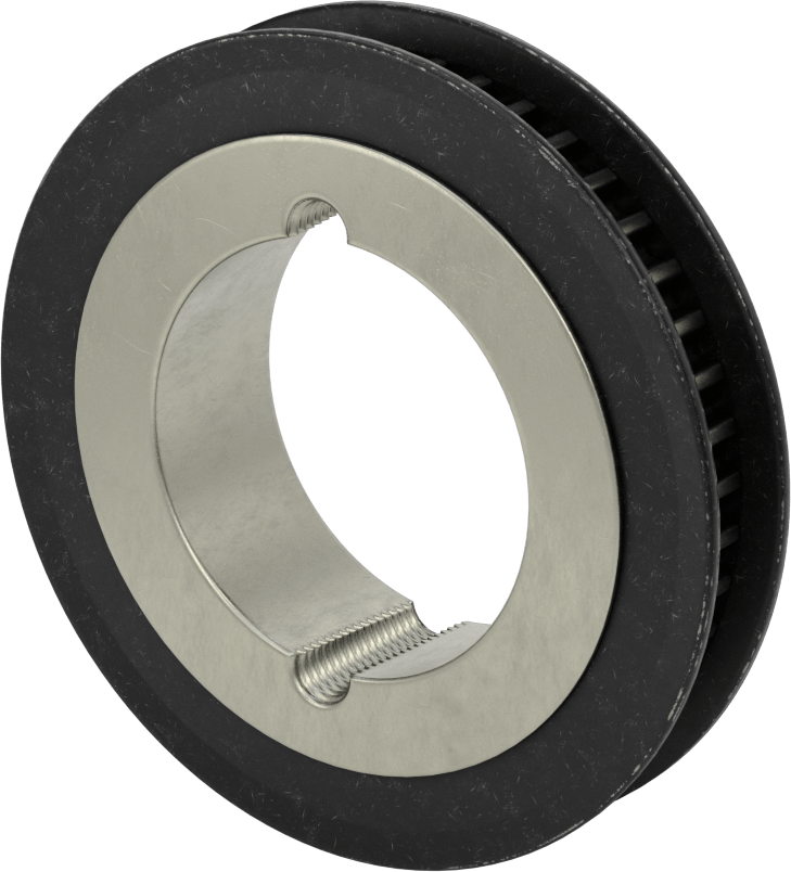 Poly Chain Zaman Kayışı Kasnağı, Maksimum Kayış Genişliği 12 mm, Ultra Yüksek Mukavemetli, 124.46mm OD