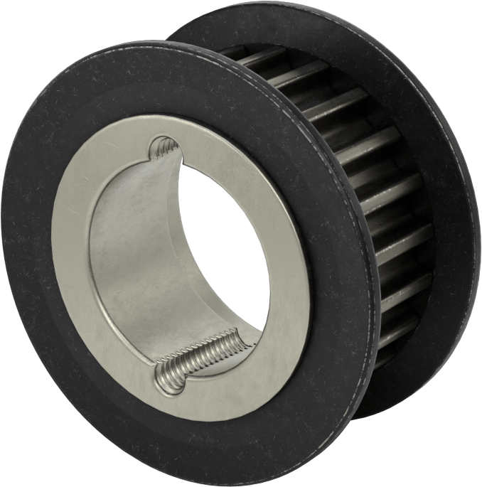 Poly Chain Zaman Kayışı Kasnağı, 21 mm maksimum kayış genişliği için, Ultra Yüksek Mukavemetli, 66.04mm OD
