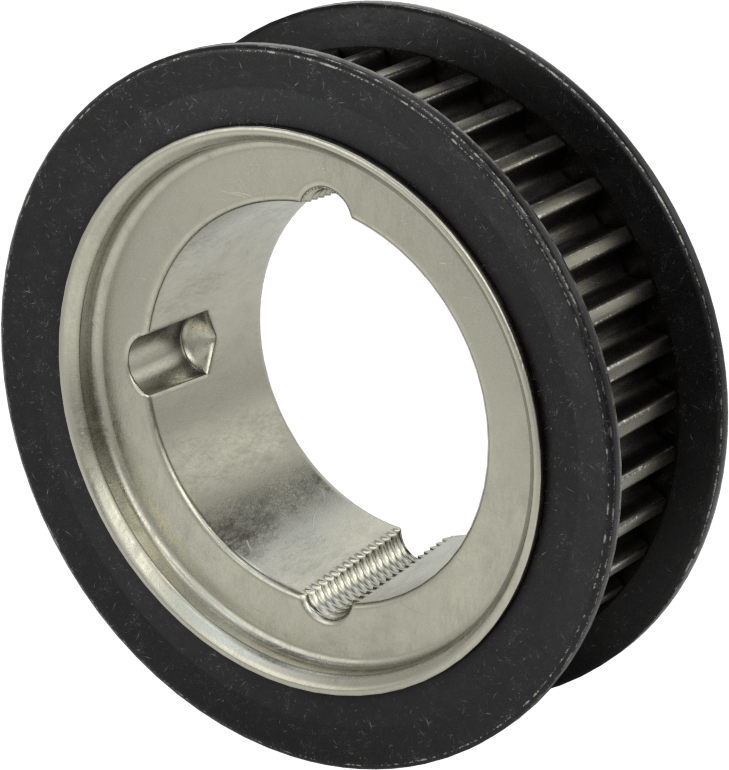 Poly Chain Zaman Kayışı Kasnağı, 21 mm maksimum kayış genişliği için, Ultra Yüksek Mukavemetli, 101.6mm OD