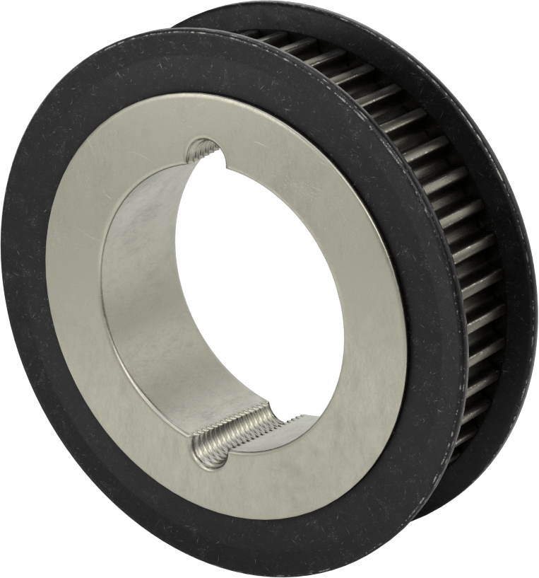 Poly Chain Zaman Kayışı Kasnağı, 21 mm Maksimum Kayış Genişliği, Ultra Yüksek Mukavemetli, 124.46mm OD