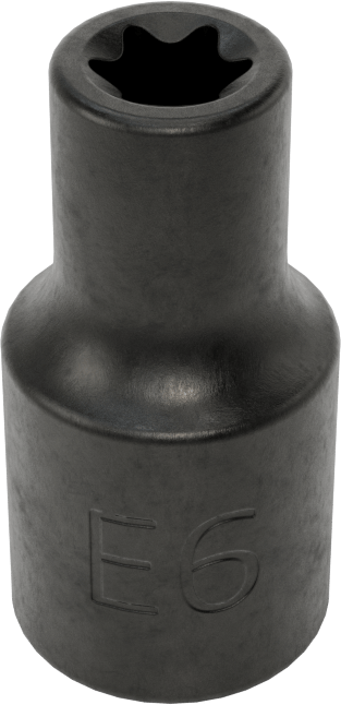 Dış Torx Soket, 1/4" Kare Tahrik, E6 Tahrik Boyutu