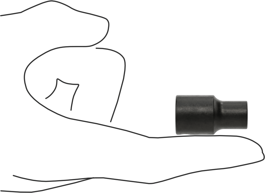 Dış Torx Soket, 3/8" Kare Tahrik, E10 Tahrik Boyutu