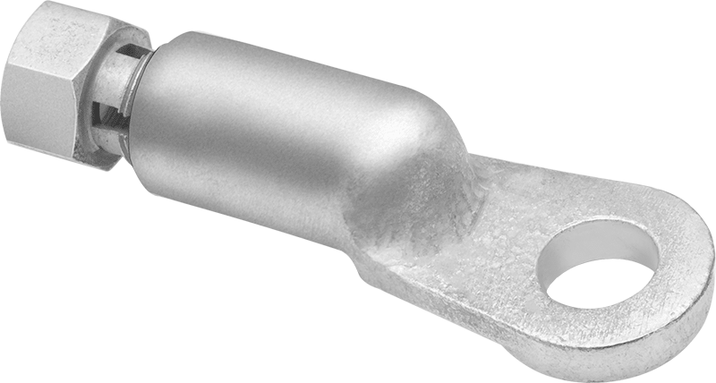 Vidalı Akü Terminali Konektörü, 3/8" Pabuç, 1/0 Tel Boyutu