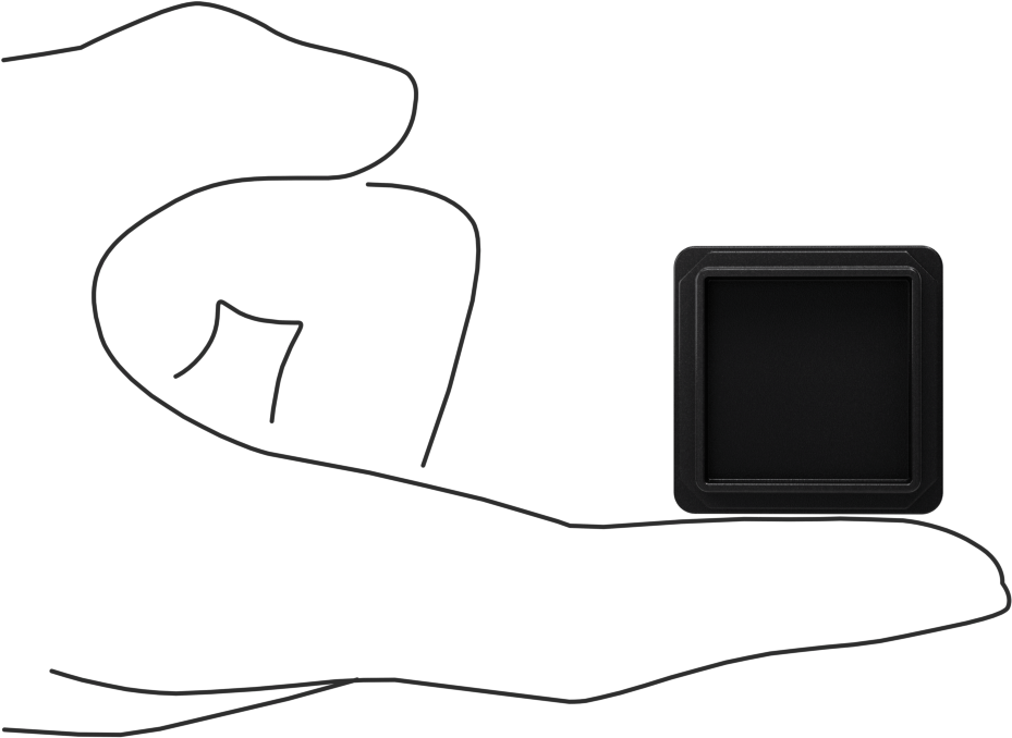 Vinil Plastik Geçmeli Kare Tapa, 1,08“ ila 1,18” iç kare için