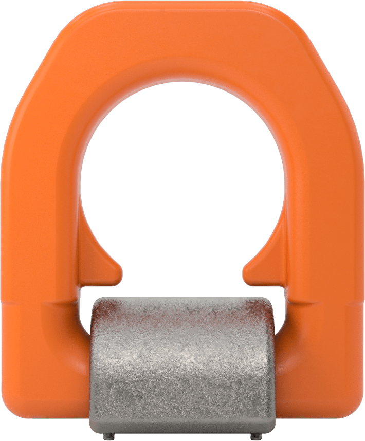 Kaldırma için Kaynaklı Kaldırma Halkası, 180 Derece Pivot, 1-1/2" İç Genişlik